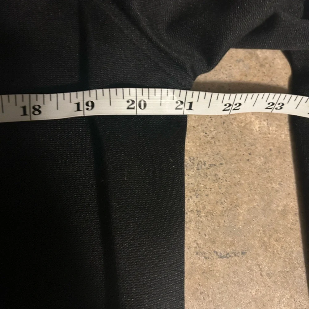 Lauren Ralph Lauren Jacket - black full zip track jacket w/white trim - Picture 8 of 9